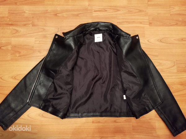 Куртка из искусственной кожи (Sinsay) размер 152 (фото #3)