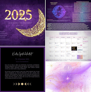 Astroloogiline kalender 2025 - ideaalne kingitus jõuludeks! (1 foto / 5)