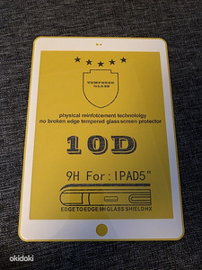 iPad 9.7 kaitseklaas 9H 10D (1 foto / 1)