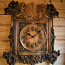 Часы настенные деревянные из дуба 400*355*30мм (фото #2)