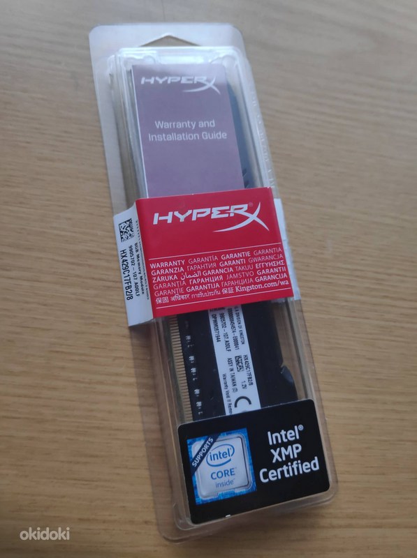 Kingston HyperX Fury 2933 МГц 1x8 ГБ DDR4 (фото #2)