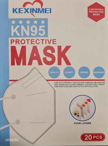 KN95 FFP2 маски защитные 100шт. (фото #3)