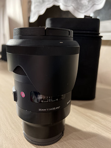 Sigma 35mm f/1.4 DG HSM Art objektiiv Sony E-mount kaamerale (1 foto / 2)