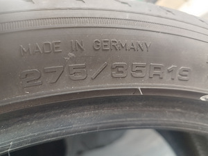 Шины (2 Goodyear 275/35R19) (2 Michelin 245/40R19) (4 фото из 5)