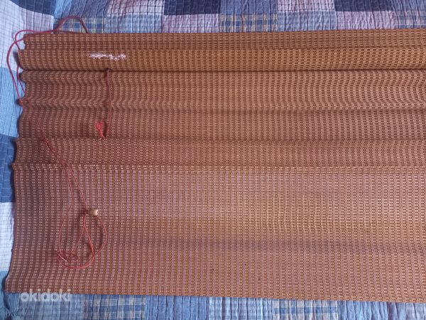 Отдаю штору-жалюзи из бамбука размером 160х145. (фото #2)