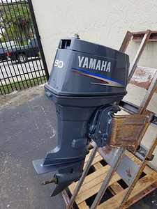 Лодочный мотор Yamaha 90 2х такт