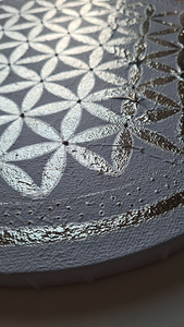 Uus! Käsitöö mandala maal lõuendil, 30 cm. (3 foto / 8)