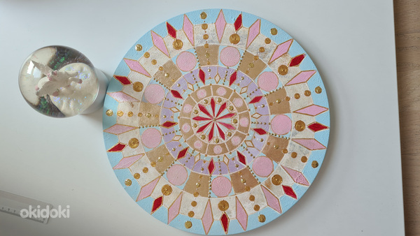 Soodus! Tugevuse ja tasakaalu mandala, käsitöö, suurus 35 cm