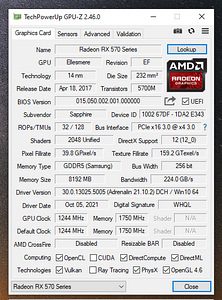 SAPPHIRE PULSE Radeon RX 570 ITX 8GB GDDR5 (8 foto / 9)