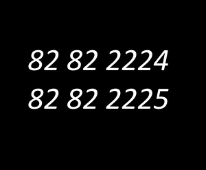 Telefoninumber komplekt (1 foto / 2)