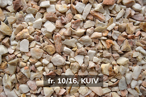 Blanco dekoratiivkillustik; fr 10/16 mm; 20 kg (2 foto / 3)