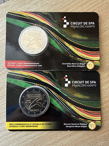 БЕЛЬГИЯ 2 ЕВРО 2005 – 2016 Unc; 2EURO COIN CARD 2014-2025 (8 фото из 8)