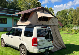 Katusetelk Escape 4x4 Roof tent 140cm suure eeskojaga BEEŽ (1 foto / 6)