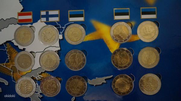 Album 2-eurostele müntidele (koos meenemüntidega) (foto #4)