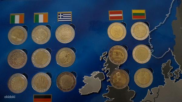Album 2-eurostele müntidele (koos meenemüntidega) (foto #5)