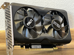 Uueväärne Palit Geforce GTX 1650 videokaart, graafikakaart (1 foto / 3)