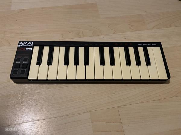 Akai 25 midi keyboard (фото #1)