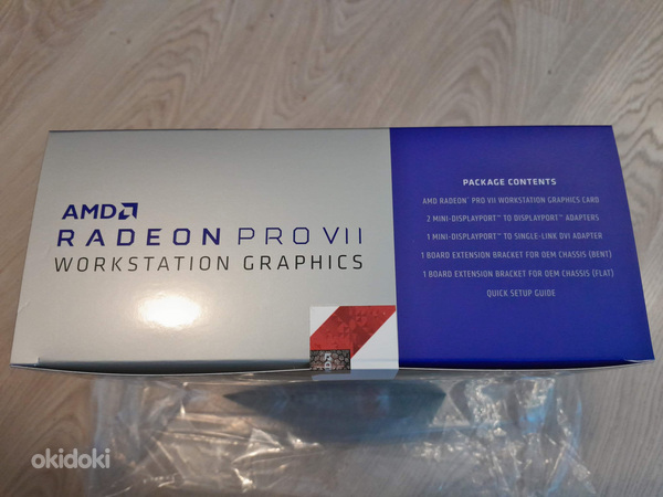 Графический процессор для рабочих станций AMD Radeon Pro VII 16 ГБ (фото #5)