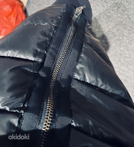 LIU JO тонкое легкое пуховое пальто на размер M-L (фото #6)