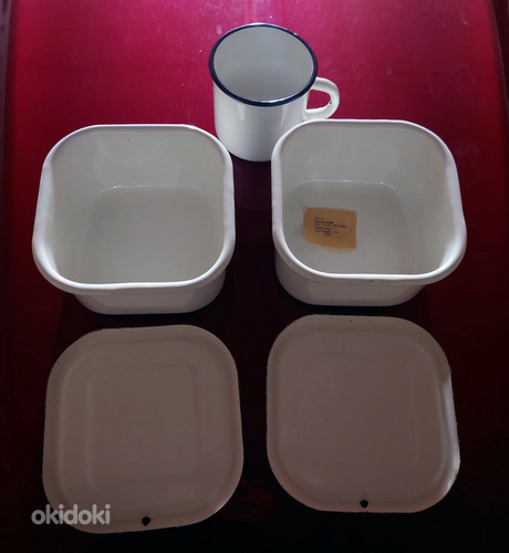 Эмалированная посуда / новая / комплект (фото #2)