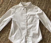 Белая блуза Zara s.140 цена 7.-
