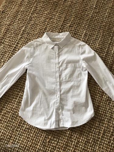 Белая блуза Zara s.140 цена 7.- (фото #1)