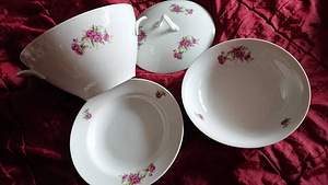Vintaazi suppi komplekt/ Vintage soup set. (3 foto / 5)