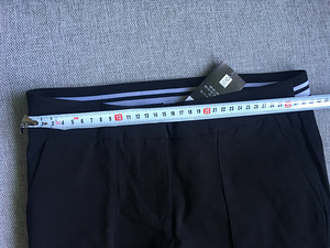 Slim Fit viisakad püksid, musta värvi, s34 (7 foto / 7)