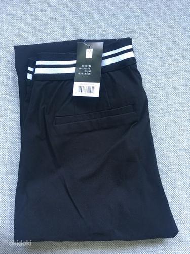 Slim Fit viisakad püksid, musta värvi, s34 (foto #4)
