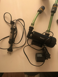 Akvaarium 60L + täis varustus (10 foto / 10)