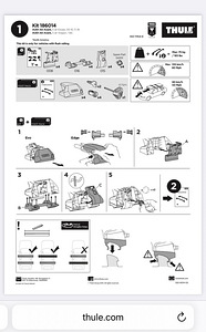 Thule Kit 186014 - Audi A6 Avant (8 foto / 9)