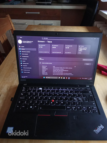 Lenovo T490s CORE I7 8TH Gen
