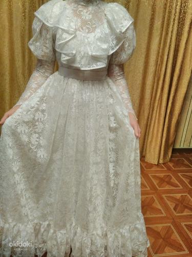 Гіпюрове весільне плаття (фото #1)
