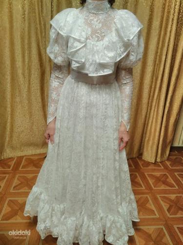 Гіпюрове весільне плаття (фото #2)