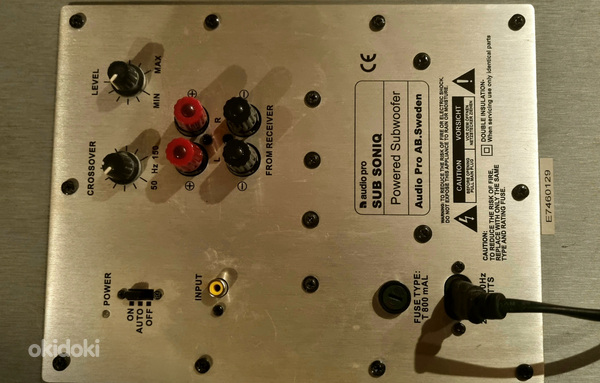 Yamaha HTR-6130, акустические системы Audio Pro (фото #1)