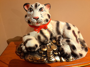 Сувенир денежного тигра