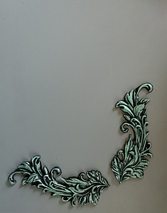 Decoupage. Ornament. Dekoratiivsed elemendid 2tk (8 foto / 8)