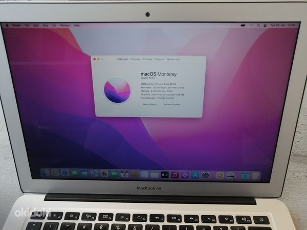 MacBook Air (13-inch, Early 2015) i5 8GB (foto #4)