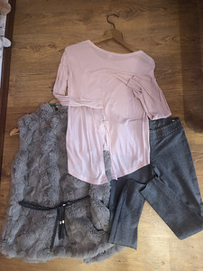 Vest, pluus, retuušpûksid (2 foto / 3)