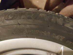 Veljed koos naastrehvidega 5x112 205/55 R16 (5 foto / 7)