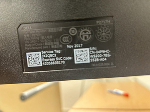 Монитор Dell P2717H (6 фото из 6)