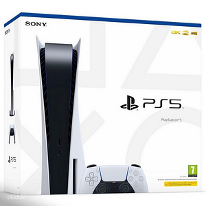 Uus Sony PlayStation 5 mängukonsool 825GB (PS5 Disc version) (1 foto / 2)