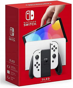 UUS NINTENDO SWITCH OLED WHITE (1 foto / 2)