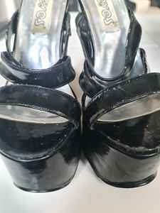Latex platvorm sandaalid nr 38 (5 foto / 6)