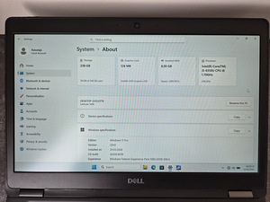 Dell Latitude 5490 14", I5-8350U, 8GB Ram, Windows 11 Pro (8 foto / 10)