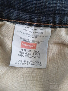 MEESTE TEKSAD WRANGLER AUTHENTIC JEANS (3 foto / 3)