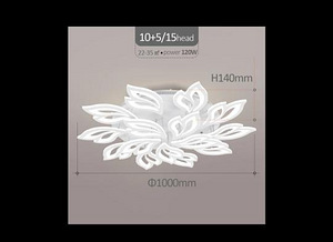 Led suur laevalgusti 120w (uus) (1 foto / 3)