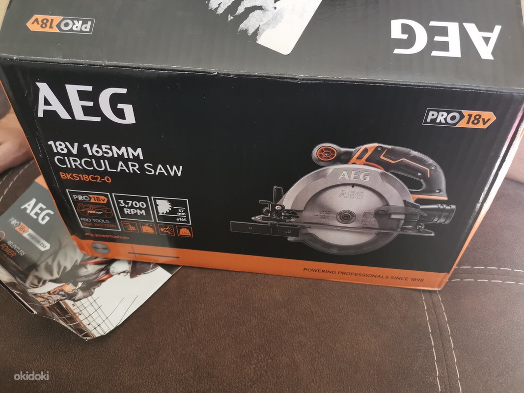 Циркулярная пила 18В BKS18C2-0 4935478635 AEG - Loo, Jõelähtme vald ...