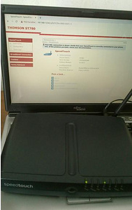 Wi-Fi роутер Thomson SpeedTouch 780 WL (2 фото из 4)
