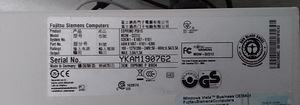 Lauaarvuti Fujitsu Siemens Esprimo ja monitor 17" (9 foto / 10)